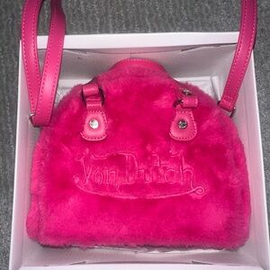 Von Dutch Vibrant Pink Mini Bag